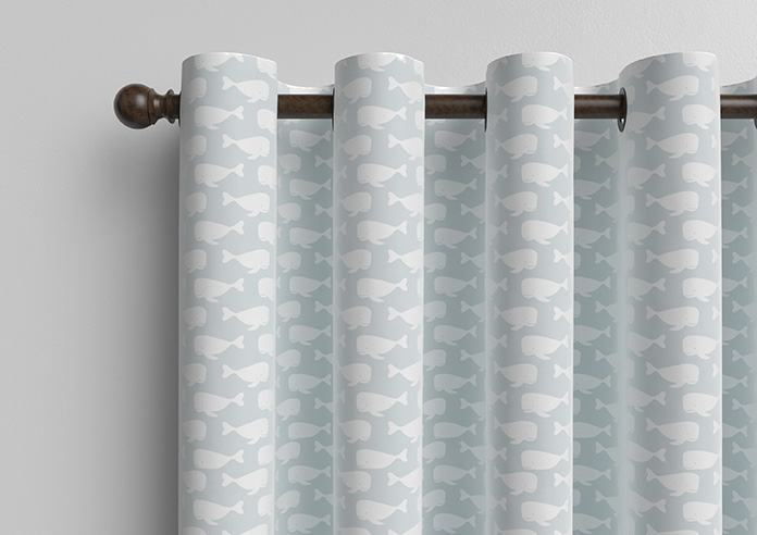 Whaling Around, Mist - Made to Measure Curtains - Image 12